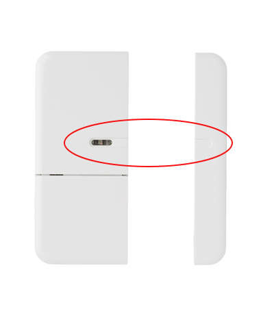 開閉センサーの設置場所を決める